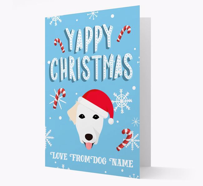 Yappy Christmas: Personalised {breedFullName} Christmas Card